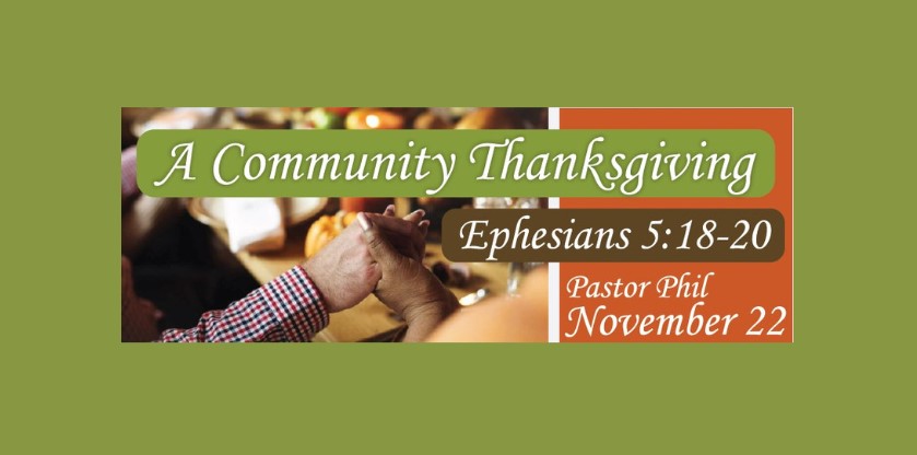 A Community Thanksgiving