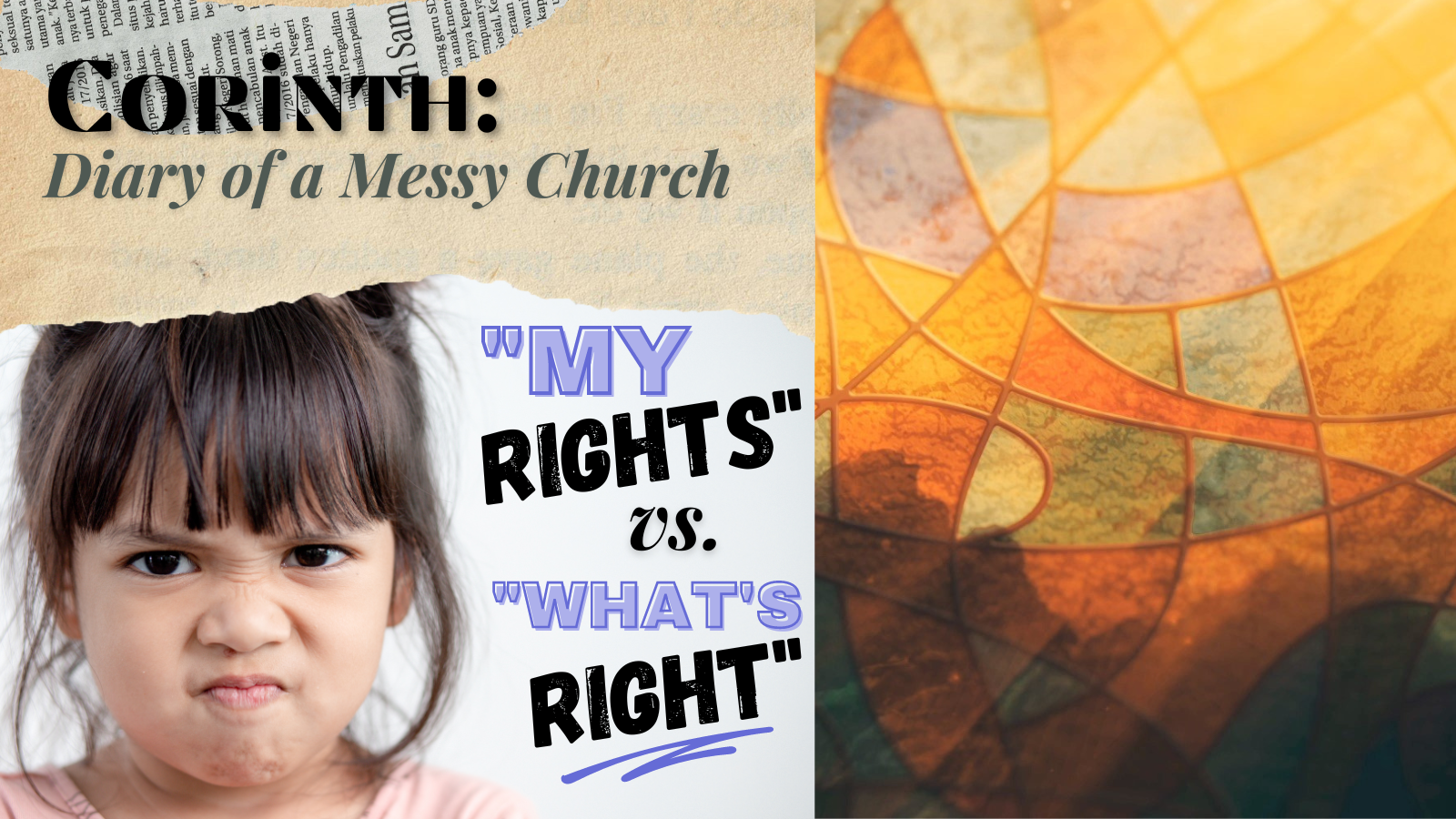 My Rights vs. What’s Right