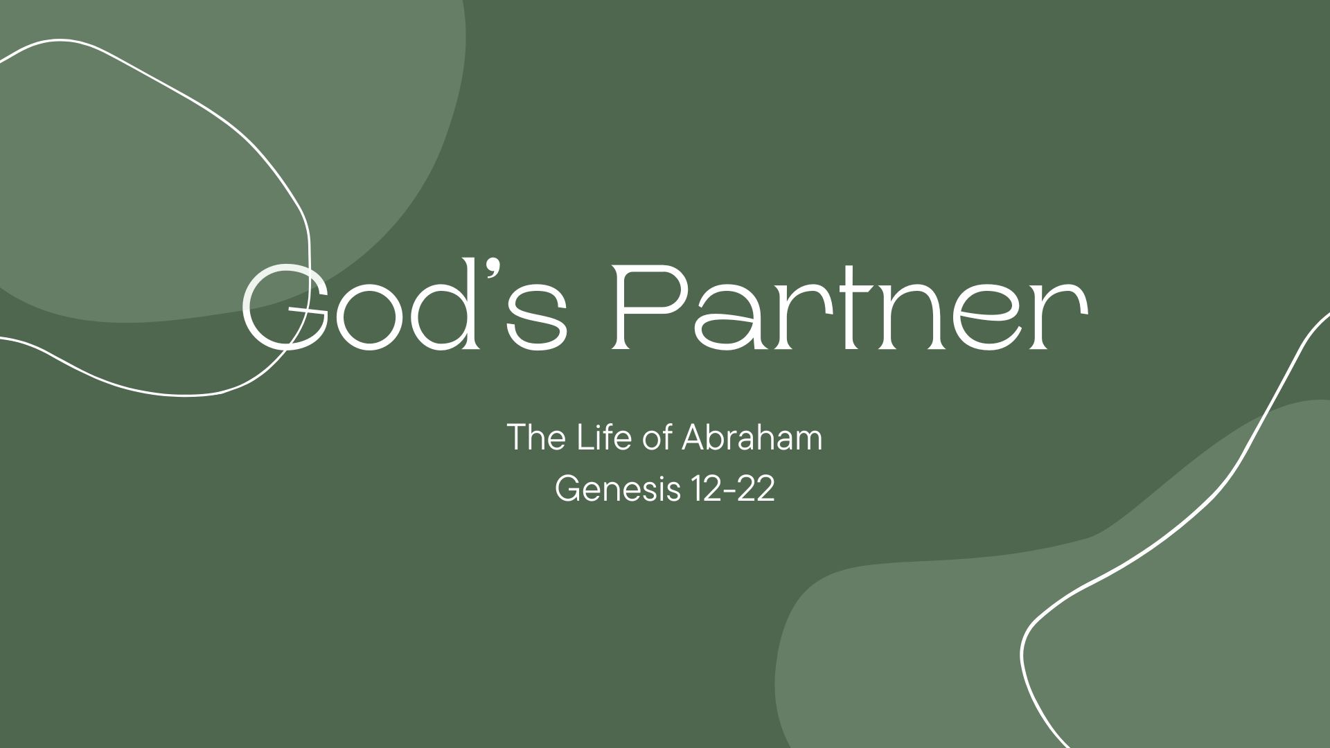 God’s Partner